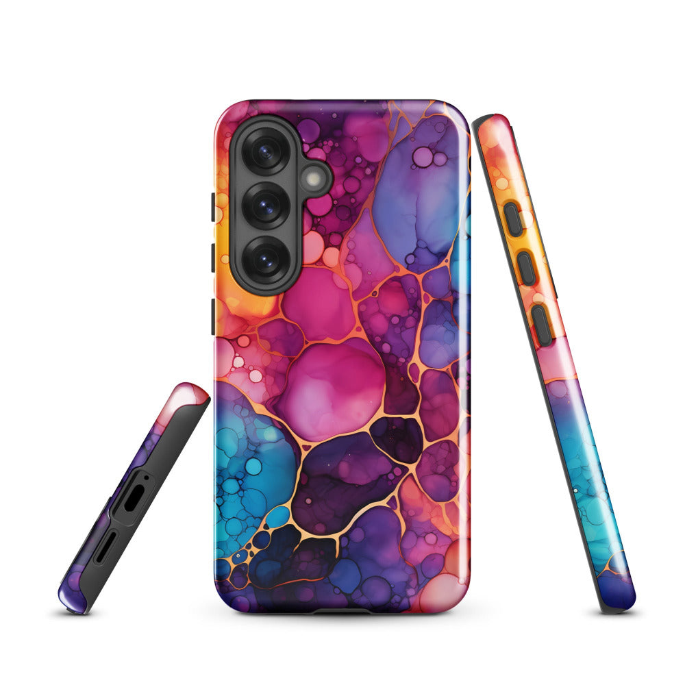 Liquid Crystals Samsung® Galaxy S25 Tough Case 1 - https://ascensionemporium.net